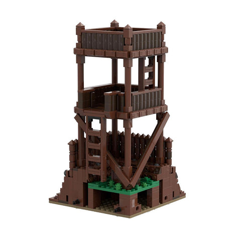 MOC - 139859 Roman Field Camp Corner Modular Tower Klemmbausteine - LesDiy - Klemmbausteine
