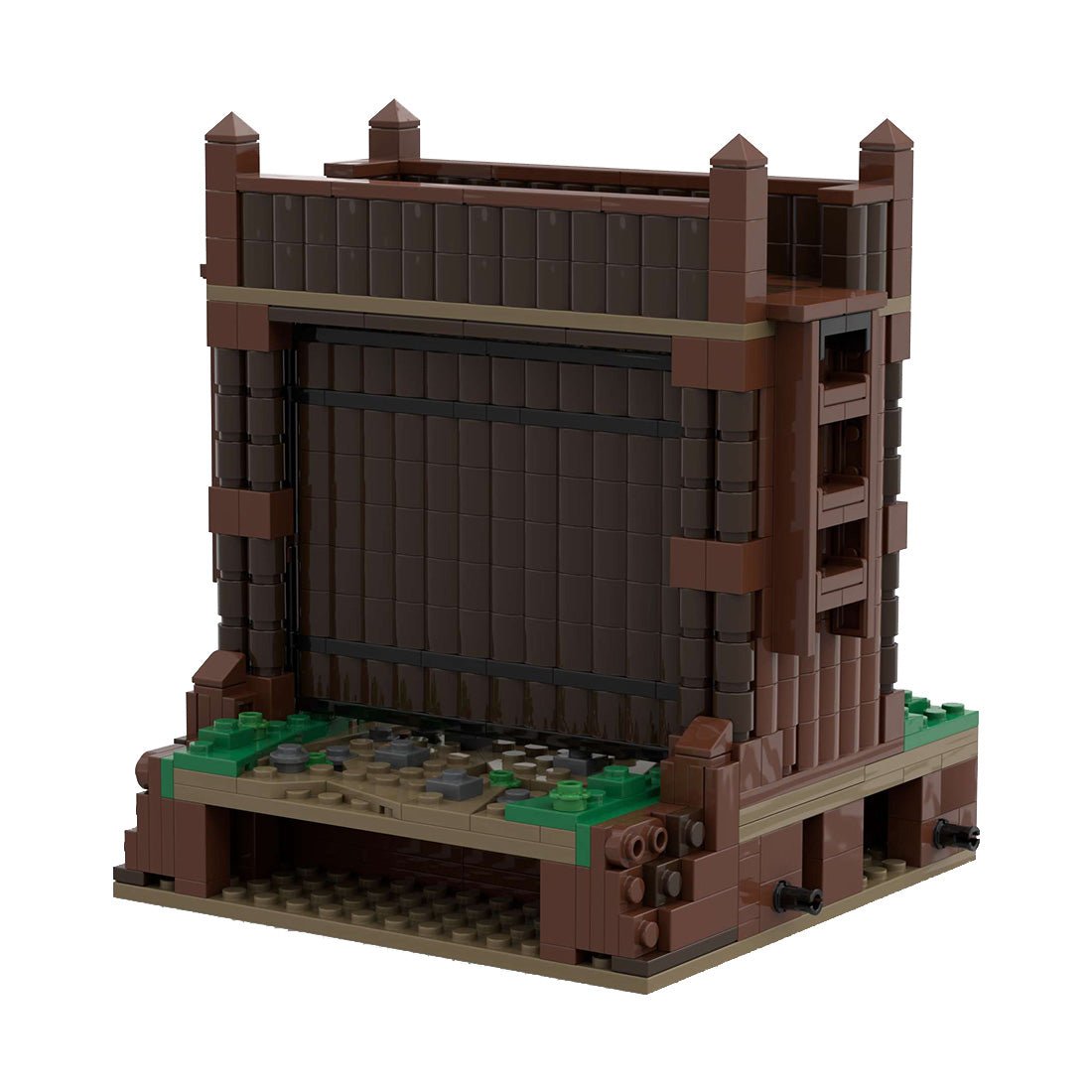 MOC - 139859 Roman Field Camp Gate Klemmbausteine - LesDiy - Klemmbausteine