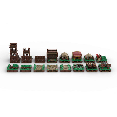 MOC - 139859 Roman Field Camp Klemmbausteine(groß) - LesDiy - Klemmbausteine