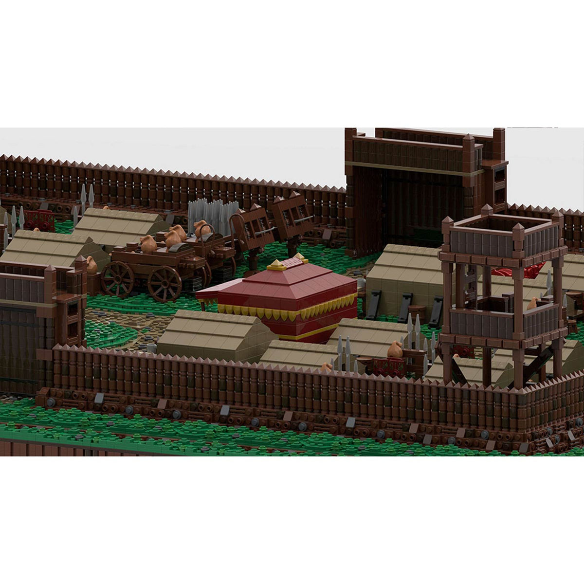 MOC - 139859 Roman Field Camp Klemmbausteine(klein) - LesDiy - Klemmbausteine
