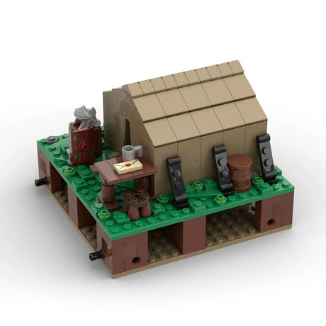 MOC - 139859 Roman Field Camp Tent for Centurio Klemmbausteine - LesDiy - Klemmbausteine