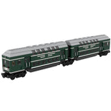 MOC - 139977 German Doppelstockwagen train car vagon Klemmbausteine - LesDiy - Klemmbausteine