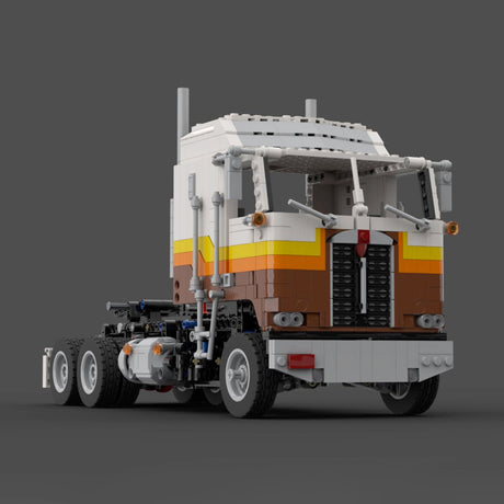 MOC - 141909 Kenworth K100 Aerodyne Klemmbausteine - LesDiy - Klemmbausteine