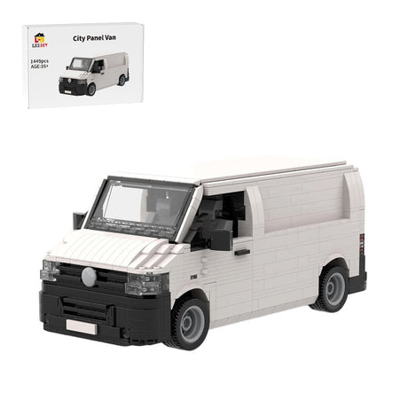 MOC-142701 VW T5 Transporter Klemmbausteine-LesDiy-Klemmbausteine