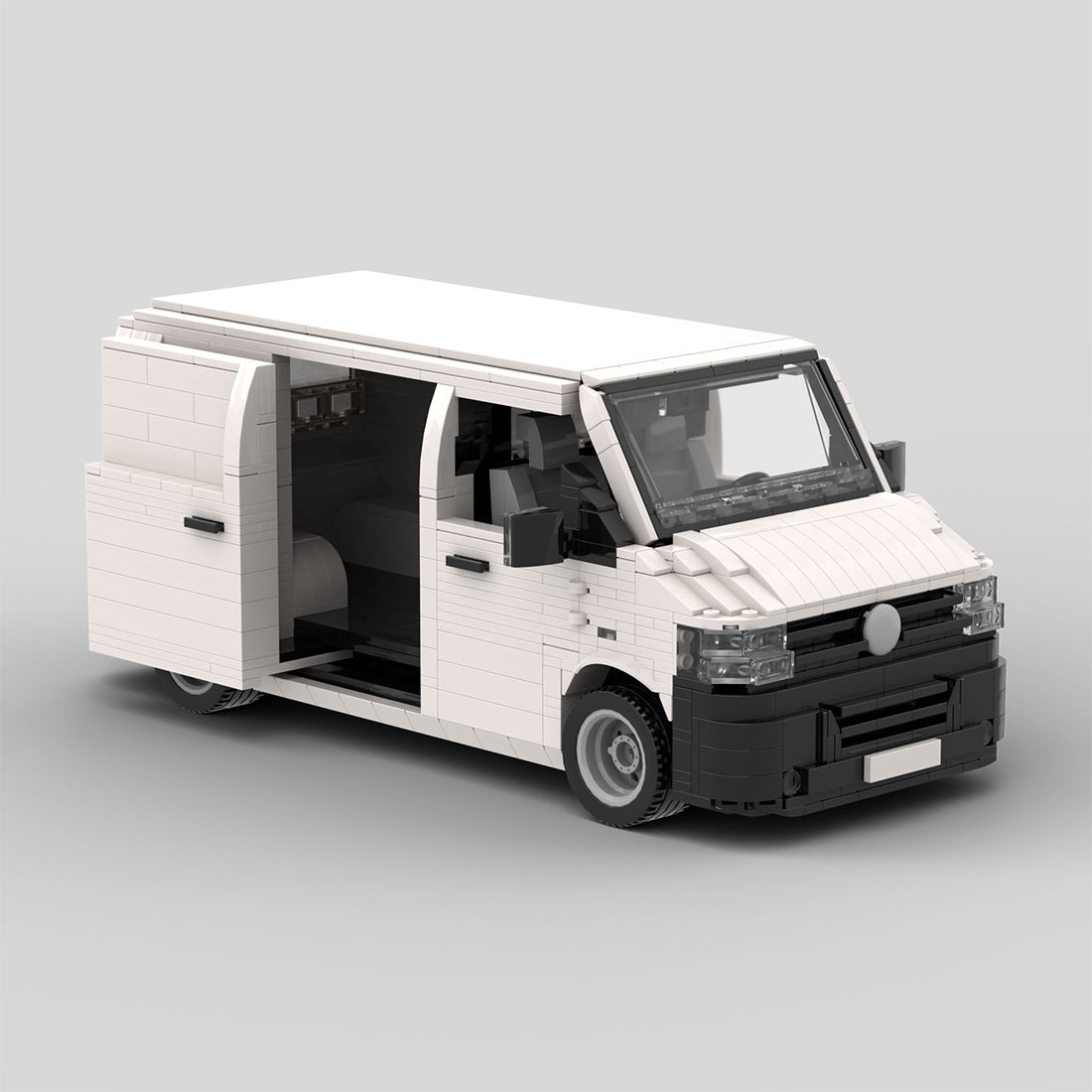 MOC-142701 VW T5 Transporter Klemmbausteine-LesDiy-Klemmbausteine