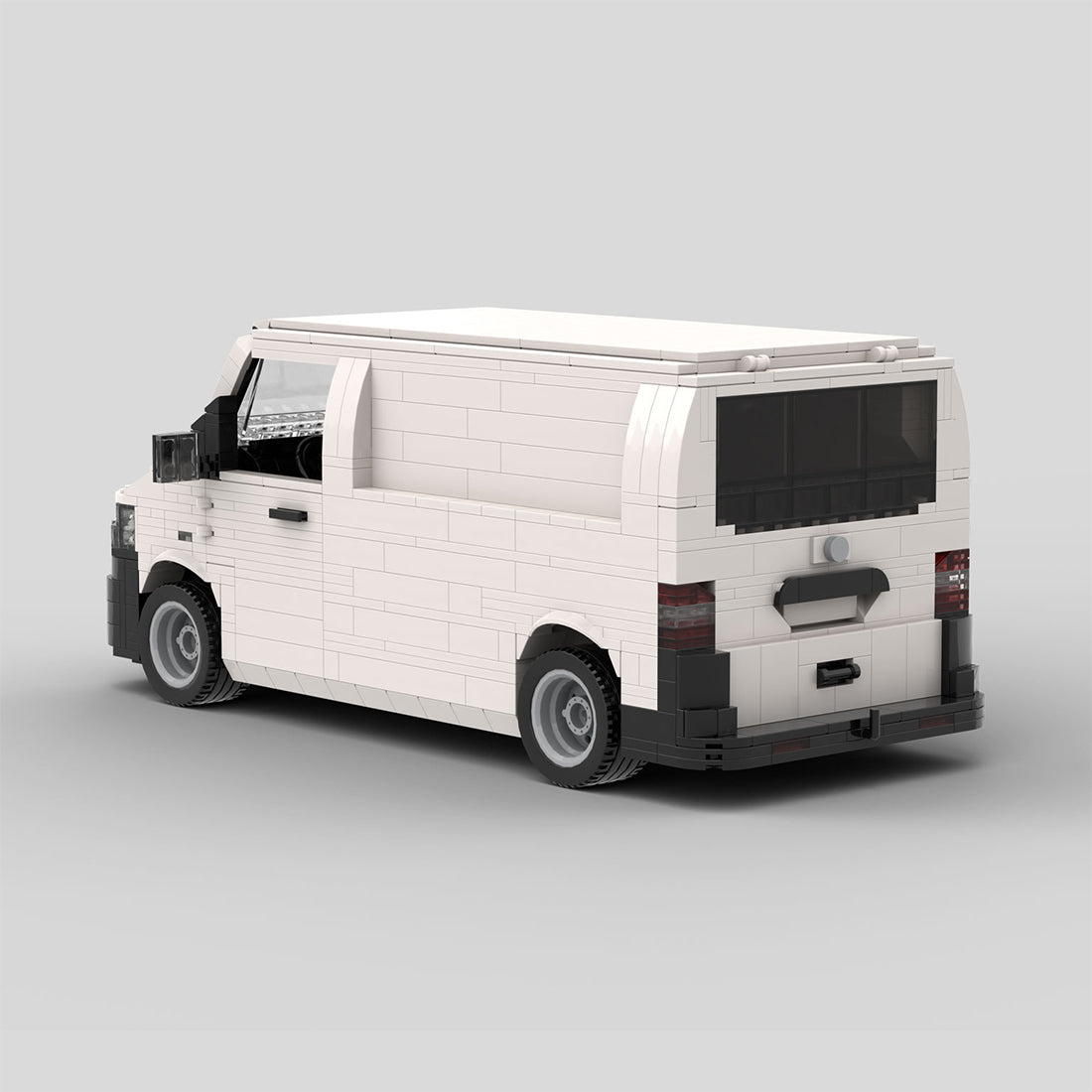 MOC-142701 VW T5 Transporter Klemmbausteine-LesDiy-Klemmbausteine