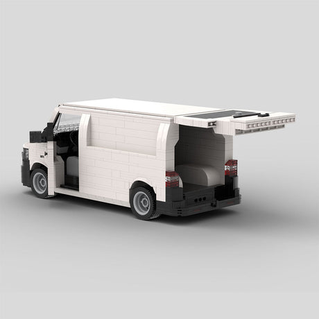 MOC-142701 VW T5 Transporter Klemmbausteine-LesDiy-Klemmbausteine