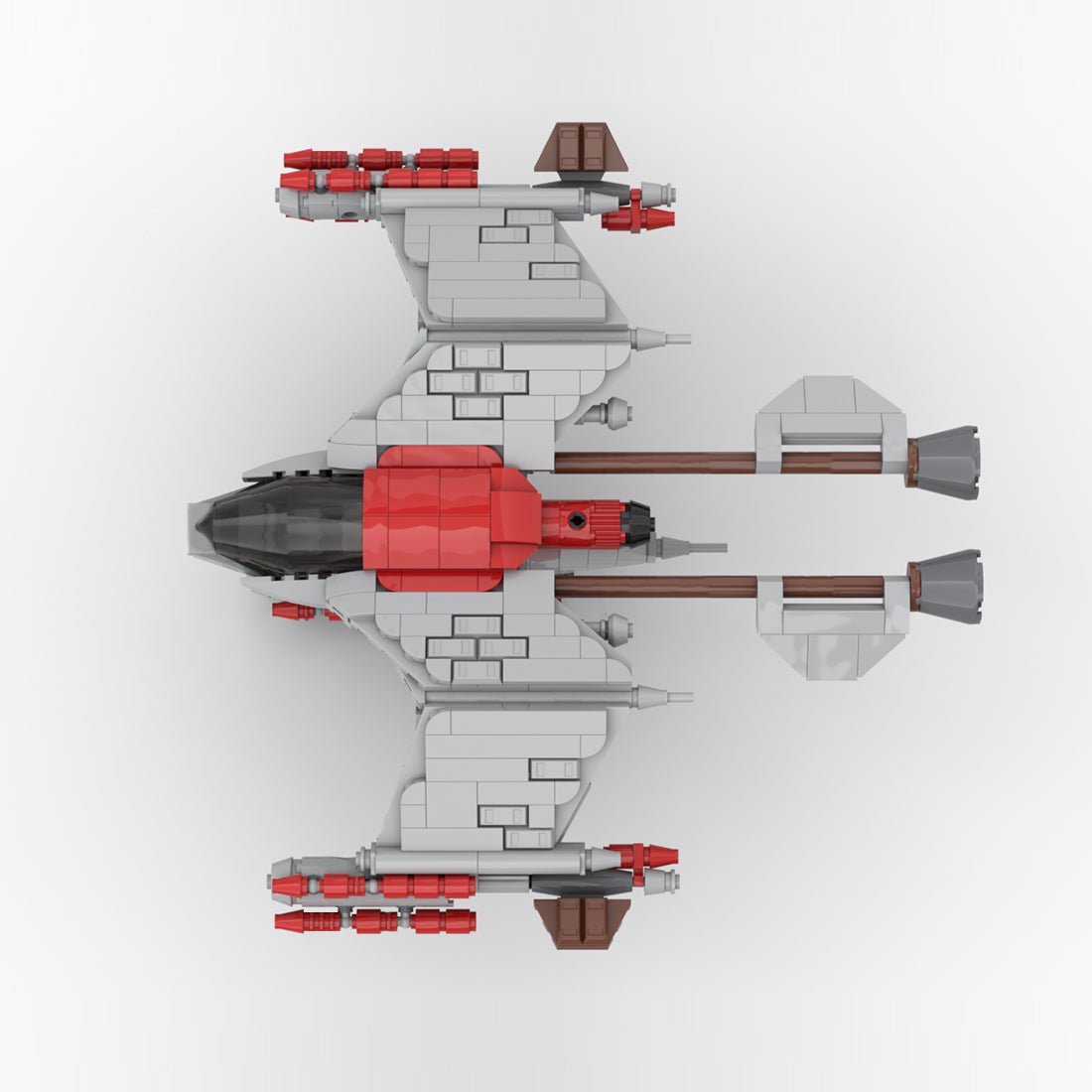 MOC-142914 Terran Wraith Klemmbausteine-LesDiy-Klemmbausteine
