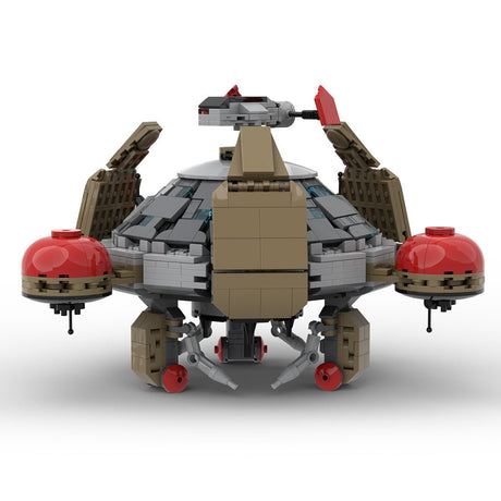 MOC - 144111 Terran Science Vessel Klemmbausteine - LesDiy - Klemmbausteine
