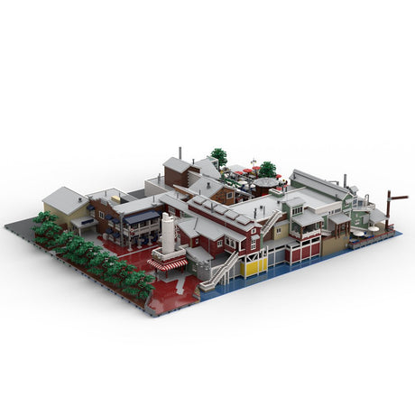 MOC - 149947 Pacific Wharf Klemmbausteine - LesDiy - Klemmbausteine