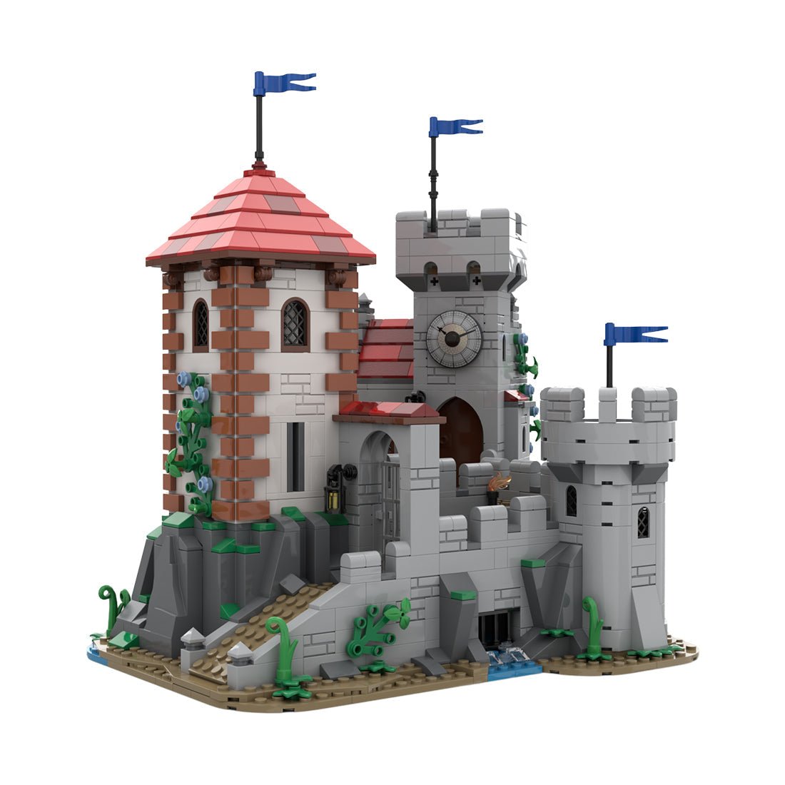 MOC - 150482 Edgewater Keep Klemmbausteine - LesDiy - Klemmbausteine