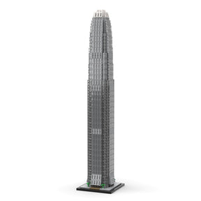 MOC - 153369 Two International Finance Centre 1:800 Scale Hong Kong Klemmbausteine - LesDiy - Klemmbausteine