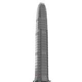 MOC - 153369 Two International Finance Centre 1:800 Scale Hong Kong Klemmbausteine - LesDiy - Klemmbausteine