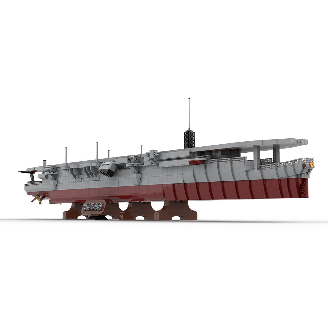 MOC - 15425 Japanese Zuiho Light Aircraft Carrier klemmbausteine - LesDiy - Klemmbausteine