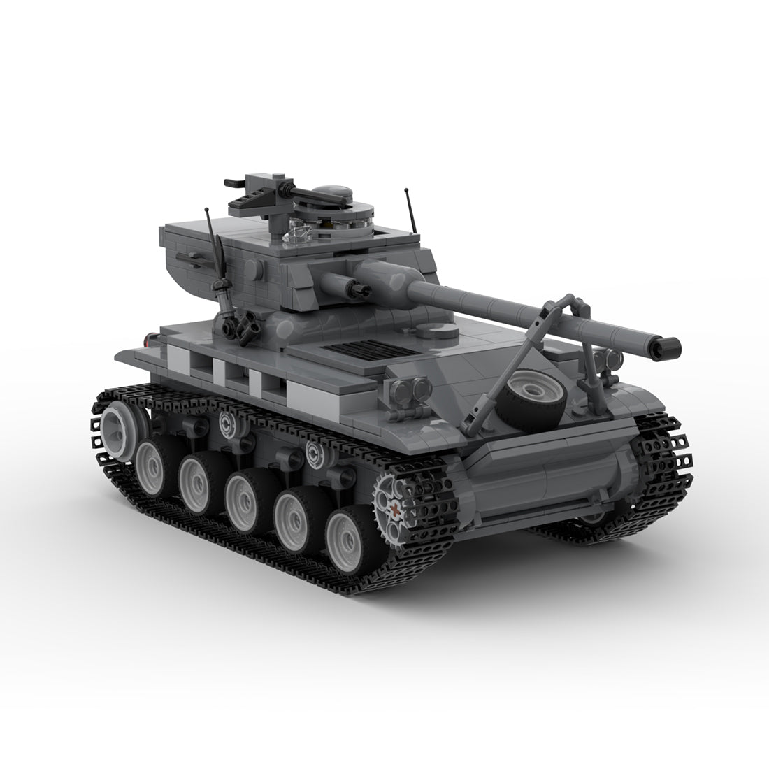 MOC - 154691 AMX - 13 Tank Klemmbausteine - LesDiy - Klemmbausteine