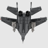 MOC - 156324 MiG 29 Militärkampfflugzeug - LesDiy - Klemmbausteine