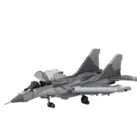 MOC - 156324 MiG 29 Militärkampfflugzeug - LesDiy - Klemmbausteine