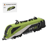 MOC - 156337 City Airport Train (CAT) train locomotive Klemmbausteine - LesDiy - Klemmbausteine