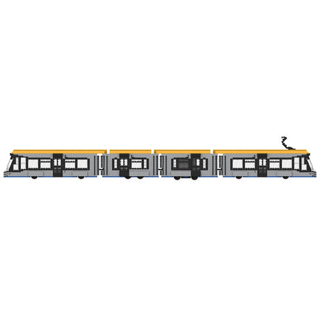 MOC - 156979 Tram LVB Leipzig Klemmbausteine - LesDiy - Klemmbausteine