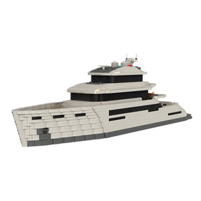 MOC - 157092 Superyacht "LILLY" Klemmbausteine - LesDiy - Klemmbausteine