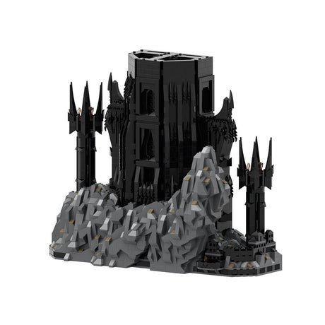MOC - 157662 UCS Barad - Dur part 4/6 Klemmbausteine - LesDiy - Klemmbausteine