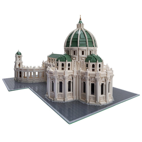 MOC - 15896 Baroque Cathedral Klemmbausteine - LesDiy - Klemmbausteine