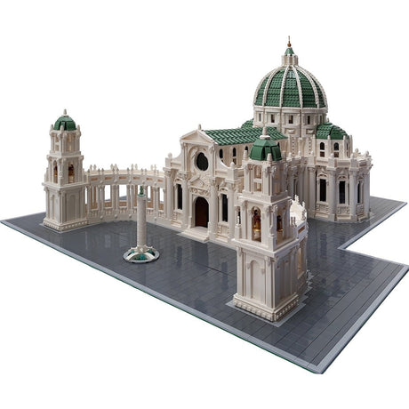 MOC - 15896 Baroque Cathedral Klemmbausteine - LesDiy - Klemmbausteine