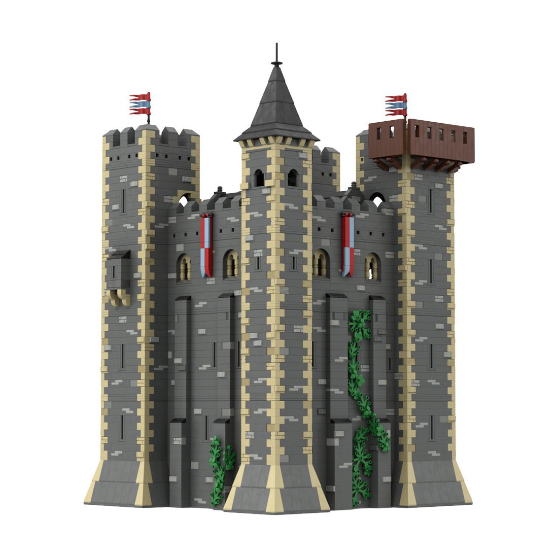 MOC - 159095 English Keep - Warchester Castle - LesDiy - Klemmbausteine