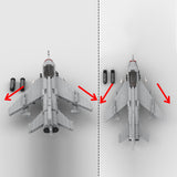 MOC - 159149 Mig 19S Klemmbausteine - LesDiy - Klemmbausteine