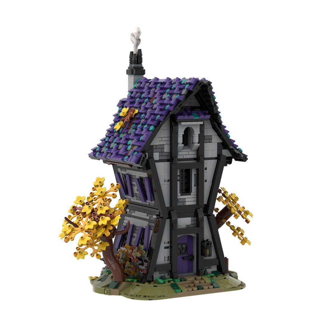 MOC - 159686 Witches' House Klemmbausteine - LesDiy - Klemmbausteine