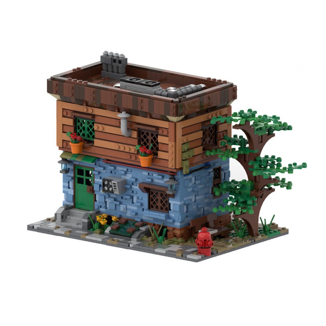 MOC - 160288 Autumn House Klemmbausteine - LesDiy - Klemmbausteine