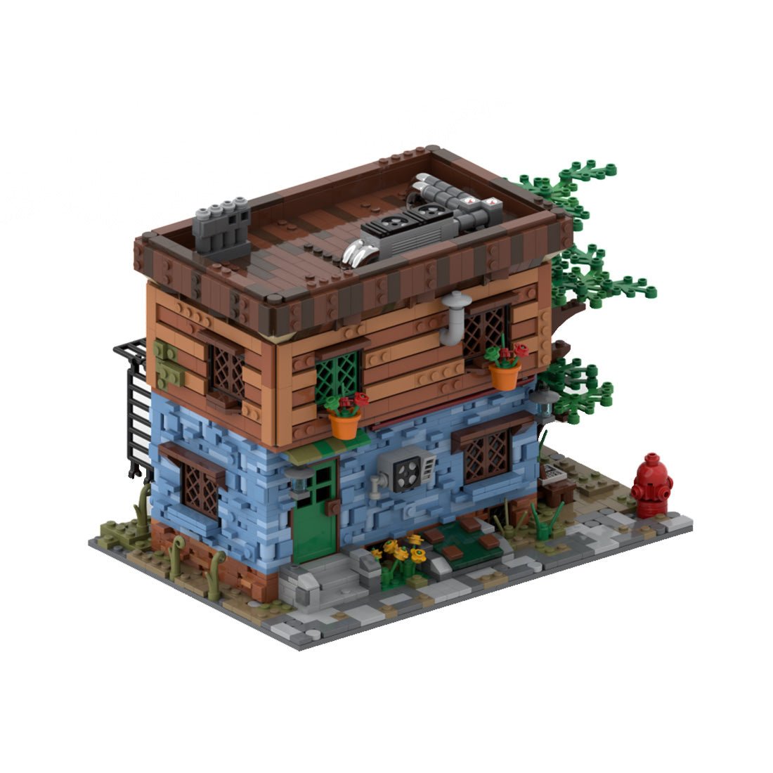 MOC - 160288 Autumn House Klemmbausteine - LesDiy - Klemmbausteine