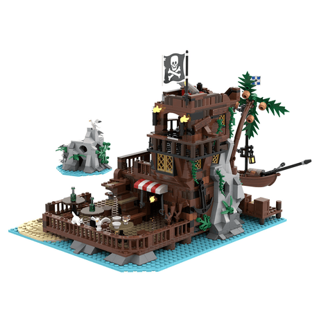 MOC - 160691 SIN ISLAND Klemmbausteine - LesDiy - Klemmbausteine