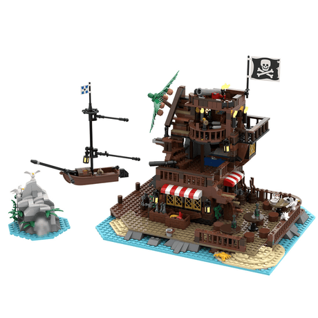 MOC - 160691 SIN ISLAND Klemmbausteine - LesDiy - Klemmbausteine