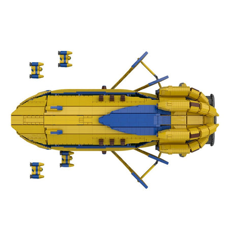 MOC-161738 Protoss Carrier Klemmbausteine-LesDiy-Klemmbausteine
