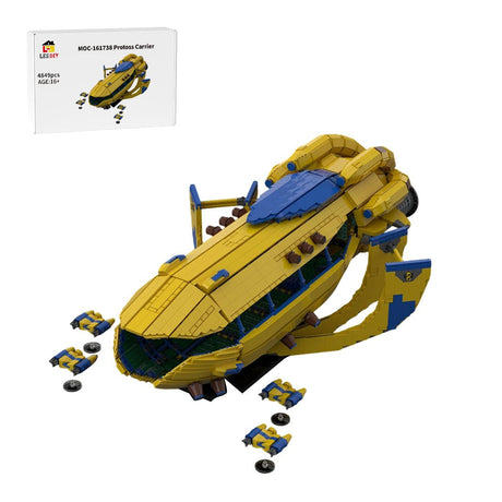 MOC-161738 Protoss Carrier Klemmbausteine-LesDiy-Klemmbausteine