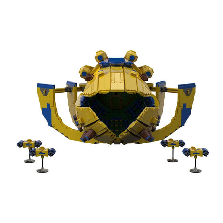 MOC-161738 Protoss Carrier Klemmbausteine-LesDiy-Klemmbausteine