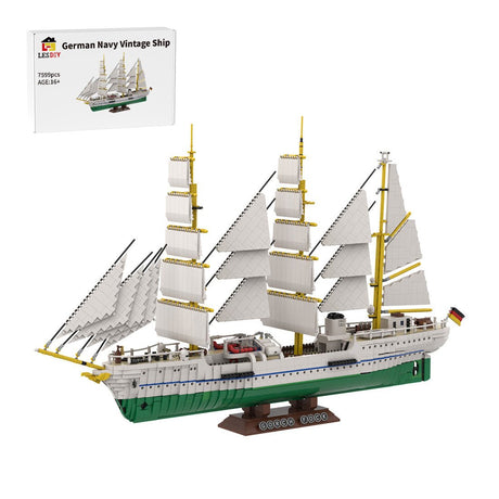MOC - 162206 Gorch Fock Klemmbausteine - LesDiy - Klemmbausteine
