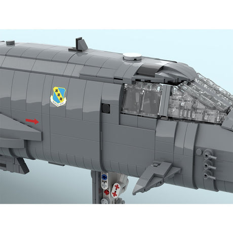 MOC - 163732 B - 1 Lancer Bomber Klemmbausteine - LesDiy - Klemmbausteine