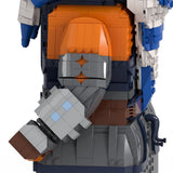 MOC - 163933 Ahsoka Tano Klemmbausteine - LesDiy - Klemmbausteine