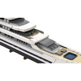 MOC - 164155 White Large Luxury Yacht Klemmbausteine - LesDiy - Klemmbausteine