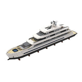 MOC - 164155 White Large Luxury Yacht Klemmbausteine - LesDiy - Klemmbausteine