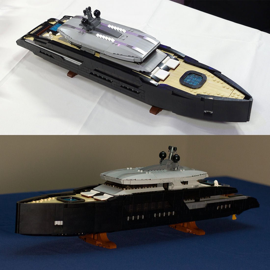 MOC - 164800 Midi - Scale Yacht Klemmbausteine - LesDiyproduct_type##