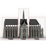 MOC - 165277 Gothic Cathedral Module 3 - Nef Klemmbausteine - LesDiy - Klemmbausteine