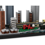 MOC - 166240 1/2000 Scale Long Island City Skyline Klemmbausteine - LesDiy - Klemmbausteine