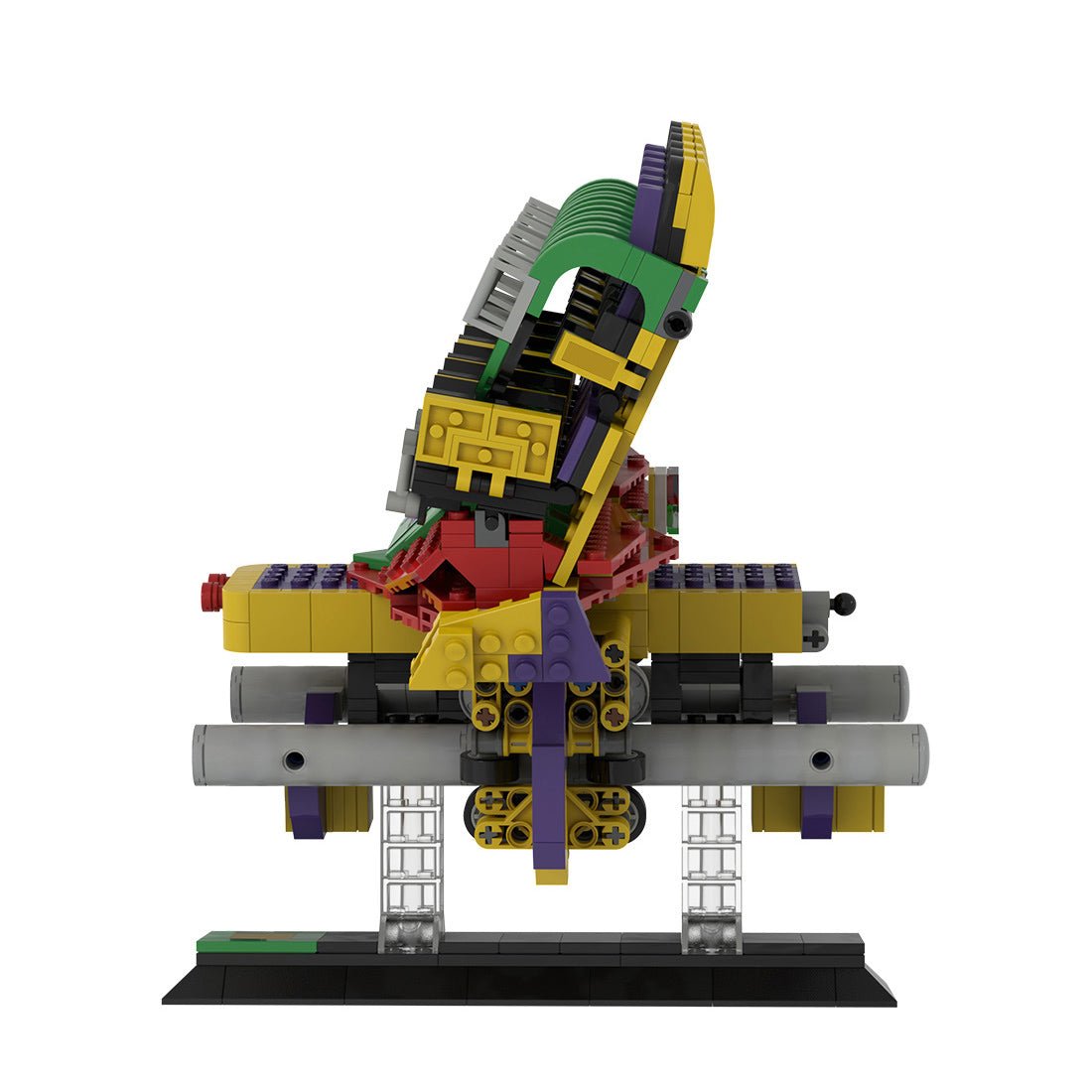 MOC - 166643 The JOKER CAR Klemmbausteine - LesDiy - Klemmbausteine
