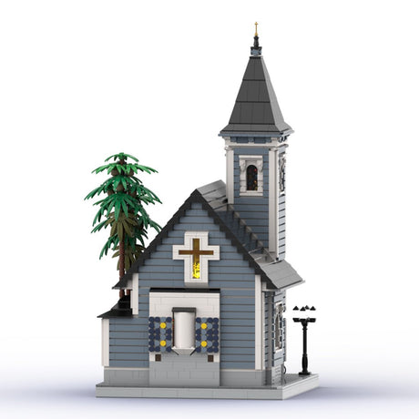 MOC - 169862 New Orleans Church Klemmbausteine - LesDiy - Klemmbausteine