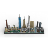 MOC - 171090 1/2000 ScaleNew York City Skyline Klemmbausteine - LesDiy - Klemmbausteine