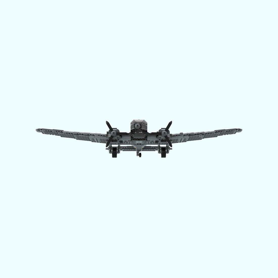 MOC - 172484 F - 22 RAPTOR - 1:35 Scale (v3) Klemmbausteine - LesDiy - Klemmbausteine