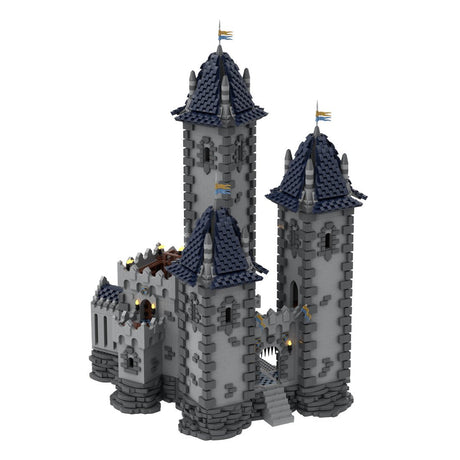 MOC - 176290 Castle de Trois Tours Klemmbausteine - LesDiy - Klemmbausteine